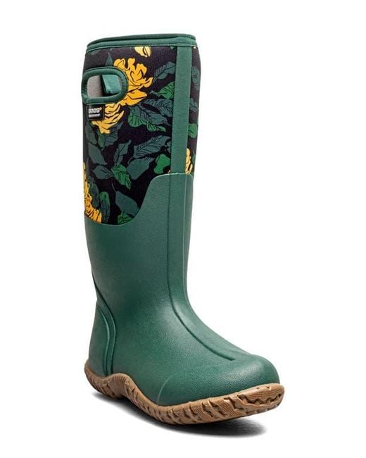 Bogs Green Mesa Insulated Waterproof Rain Boot