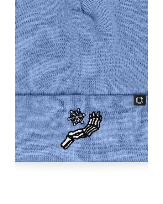 Alix Blue Chill Touch Beanie for men