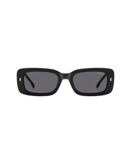 Carrera Black 53Mm Gradient Rectangular Sunglasses