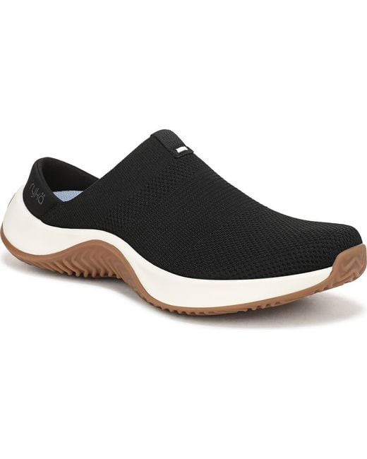 Ryka Black Encore Knit Mule