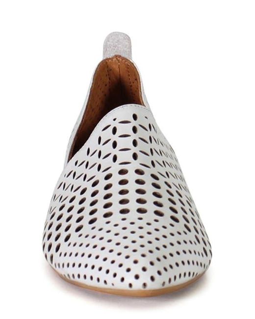 Diba True White Papy Russ Perforated Flat