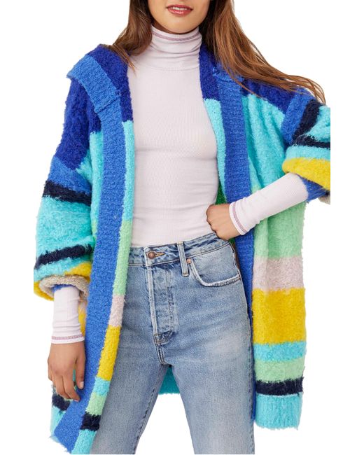 Free people store hooded cardigan