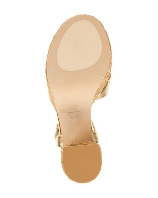 Stuart Weitzman Natural Dayna Platform Sandal