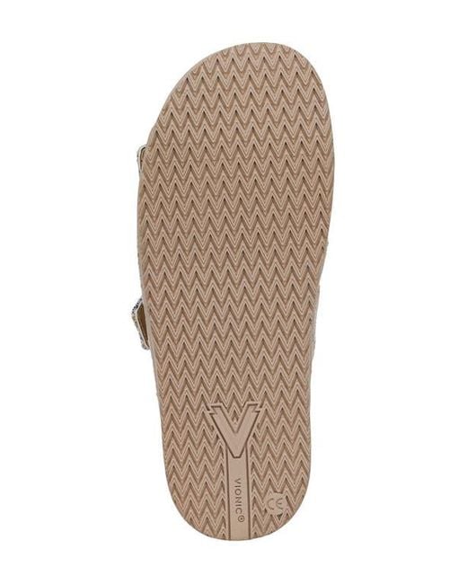 Vionic Multicolor Riviera Platform Sandal