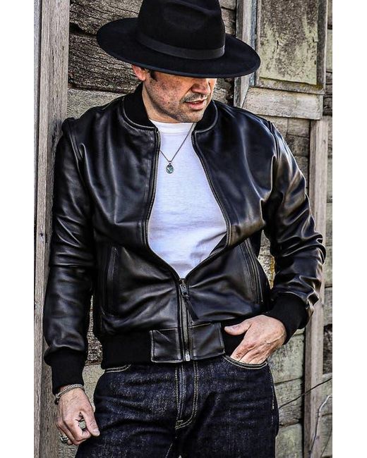 Last Wolf Black Elk Bomber Jacket for men