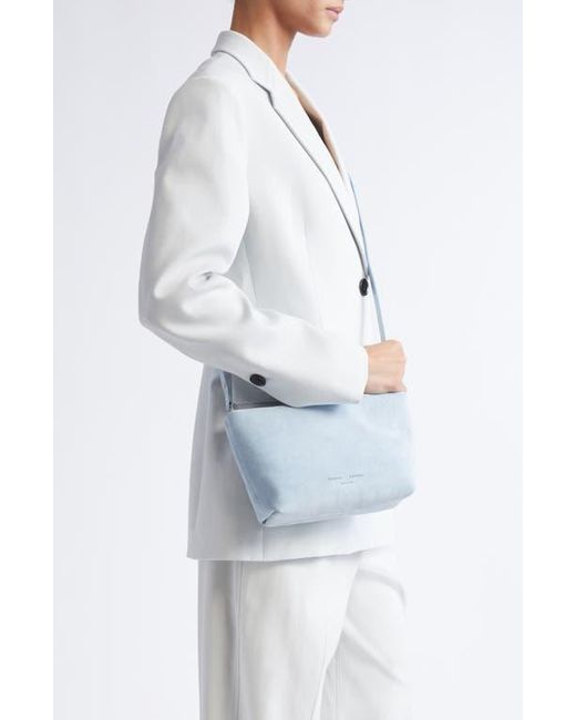 Proenza Schouler Blue Bond Suede Shoulder Bag