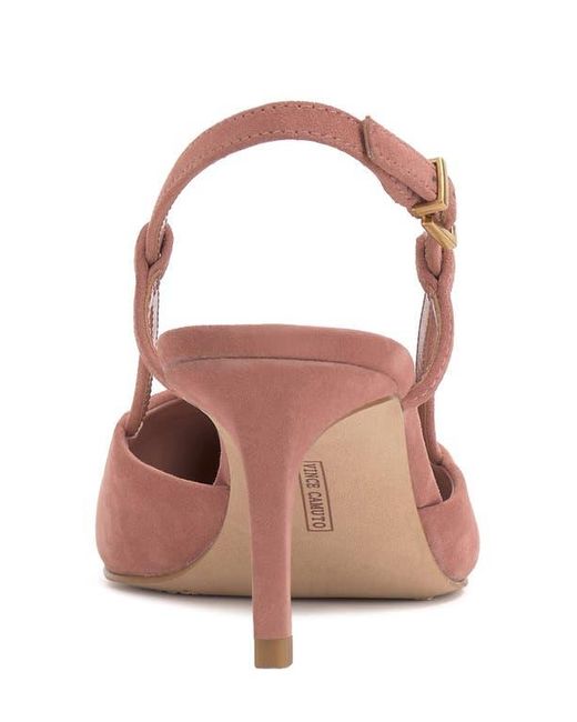 Vince Camuto Pink Kelten Slingback Pointed Toe Pump