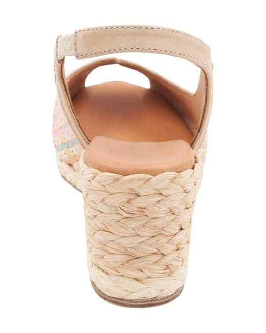 Andre Assous Metallic Audrey Espadrille Wedge Sandal