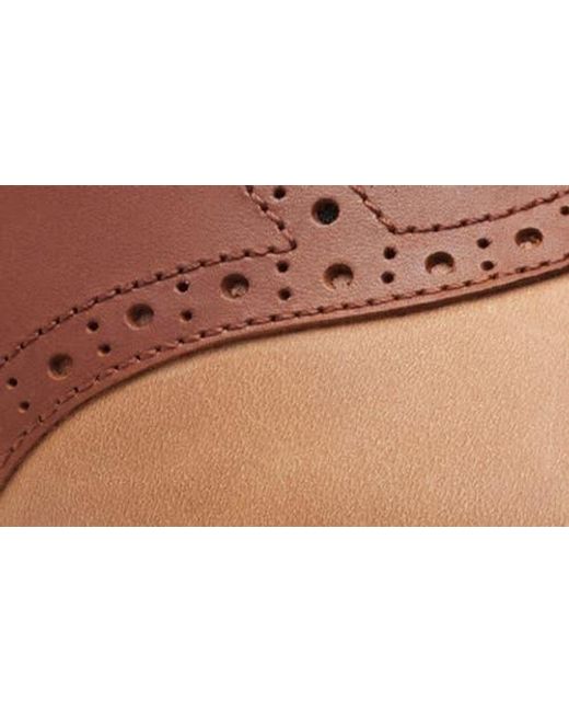 Johnston & Murphy Brown Upton Saddle Shoe for men