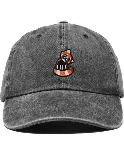 Alix Gray Panda Embroidered Dad Hat for men