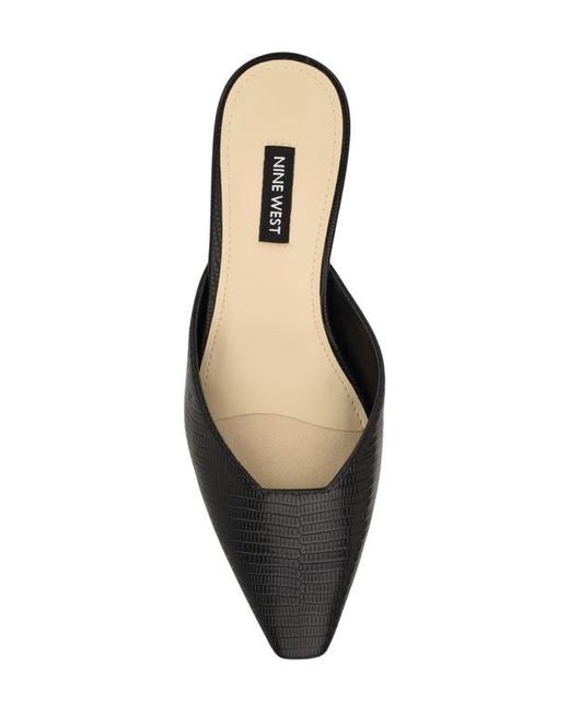Nine West Black Camenla Mule