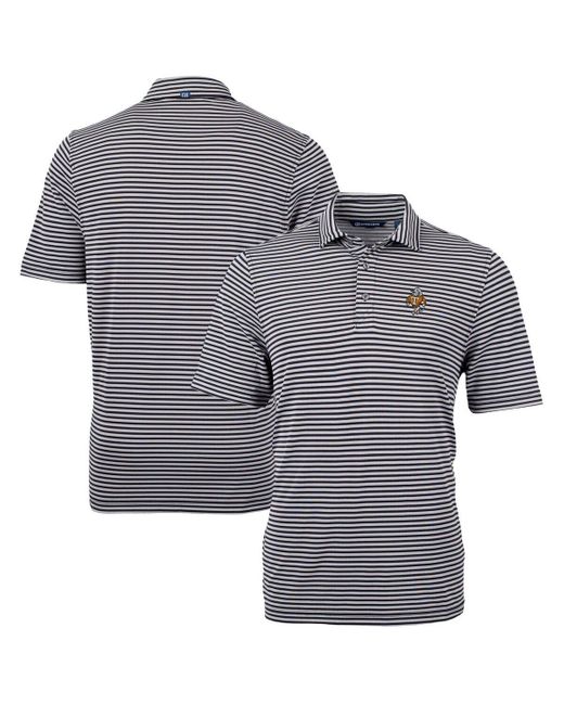 Cutter & Buck Blue Tennessee Volunteers Vault Drytec Virtue Eco Pique Stripe Recycled Polo At Nordstrom for men