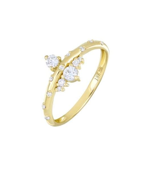 Bony Levy Metallic Solstice Diamond Stacking Ring