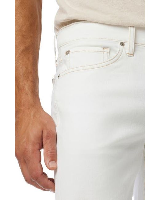 Joe's Jeans White The Brixton Slim Straight Leg Jeans for men