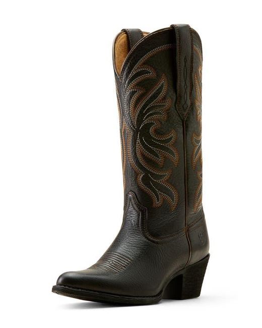Ariat Black Heritage Western Boot