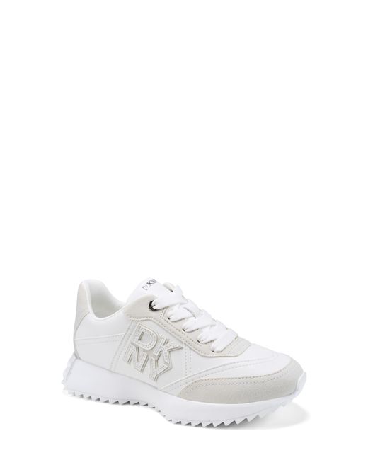 DKNY White Nivardi Sneaker