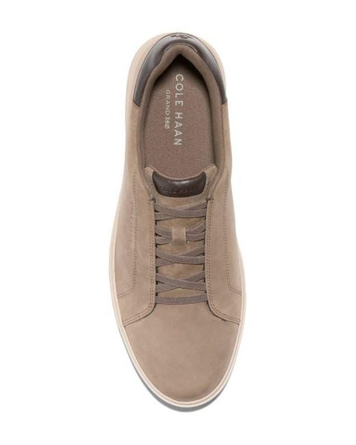 Cole Haan Brown Grandpro Luxe Slip-On Sneaker for men