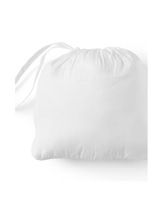 Lands' End White Wanderweight Ultralight Packable Down Jacket
