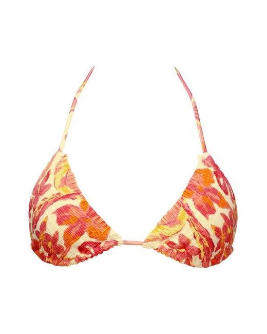 Swim Systems Brown Kali Triangle Bikini Swimsuit Top