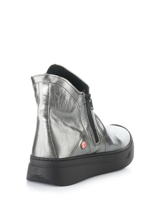 Softinos White Abil Platform Wedge Bootie