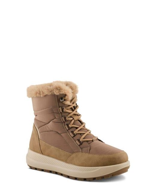 Flexus by Spring Step Brown Laroui Waterproof Winter Boot