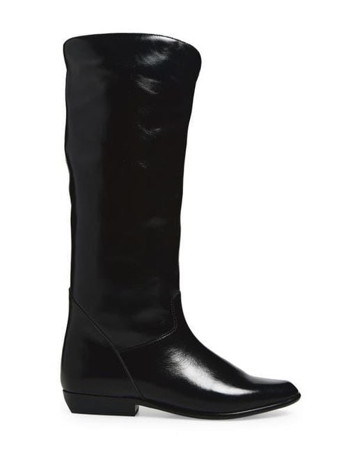 Jeffrey Campbell Black Le-Stat Knee High Boot
