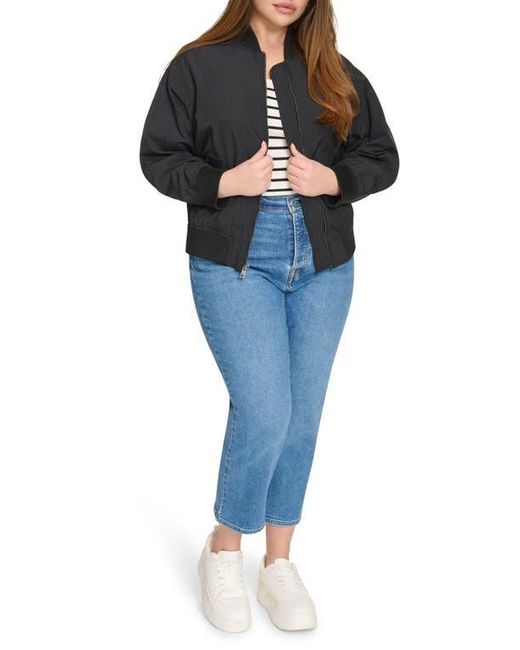 Levi's Black Relaxed Bomber Jacket