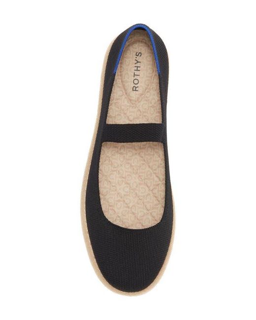 Rothy's Black Cruiser Mary Jane Flat