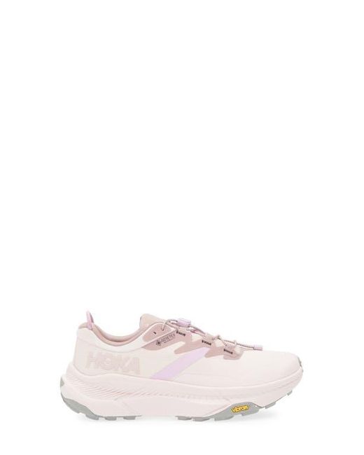 Hoka One One Pink Transport Gore-Tex Waterproof Running Shoe