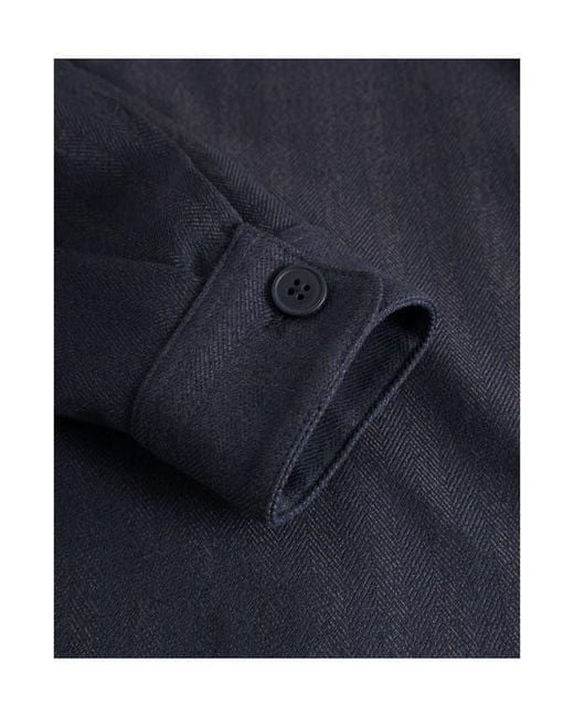 Les Deux Blue Como Coach Jacket for men