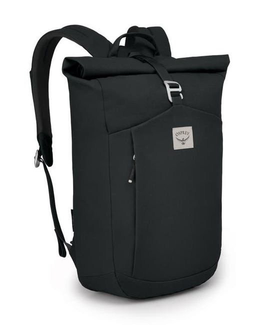Osprey Black Arcane 22-Liter Roll Top Backpack for men