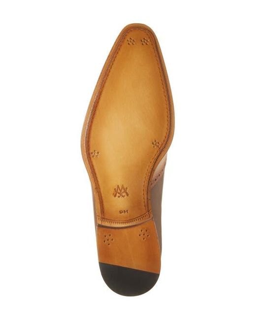 Mezlan Brown Jucar Wingtip Tassel Loafer for men