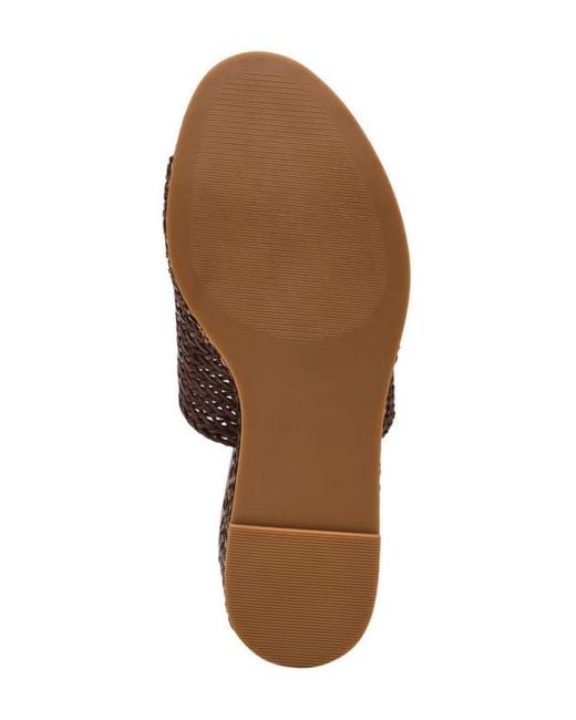 Steve Madden Brown Cassi Platform Wedge Slide Sandal