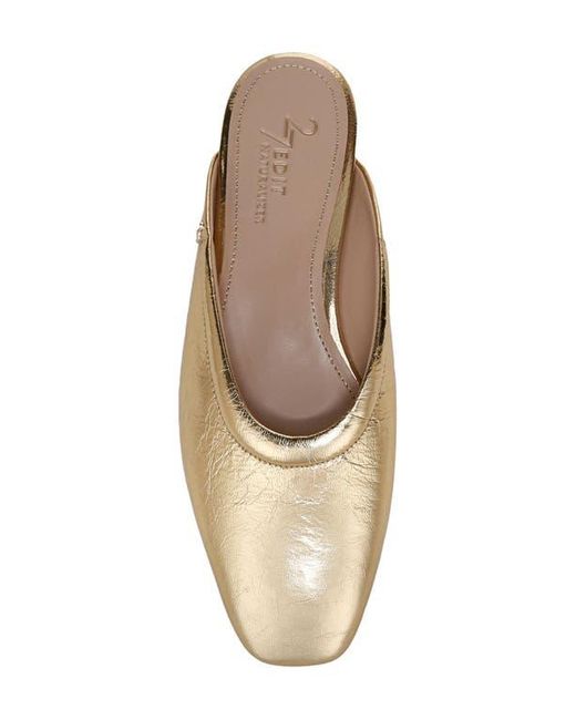27 EDIT Naturalizer Metallic Carla Mule