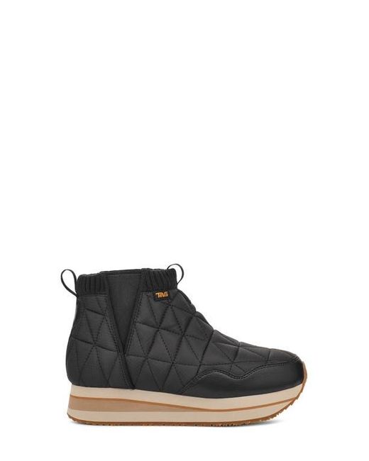 Teva Black Reember Mid Platform Bootie