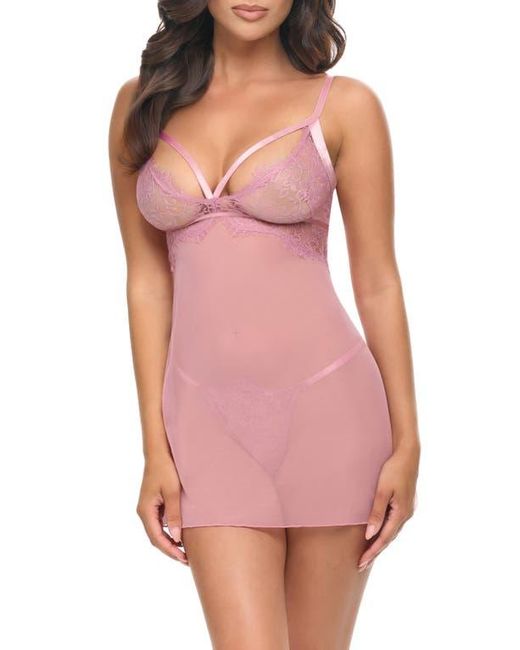Oh La La Cheri Pink Flora Chemise
