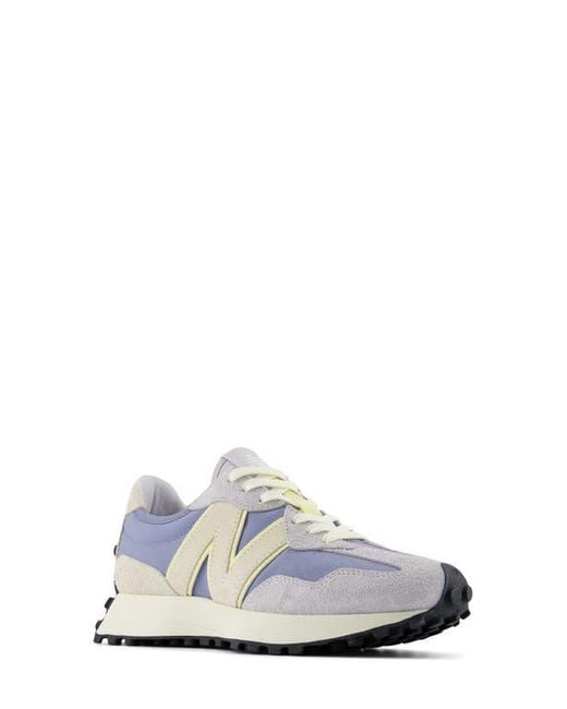 New Balance White 327 Sneaker