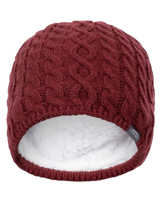 Trespass Red Kendra Beanie Hat