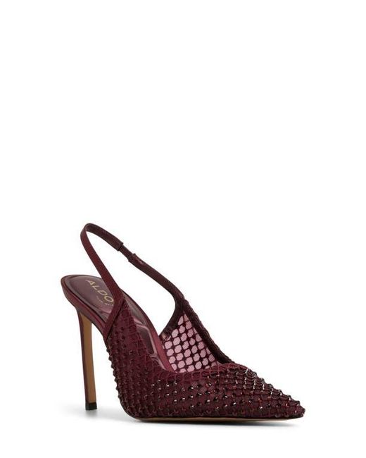 ALDO Purple Marciana Slingback Pointed Toe Pump