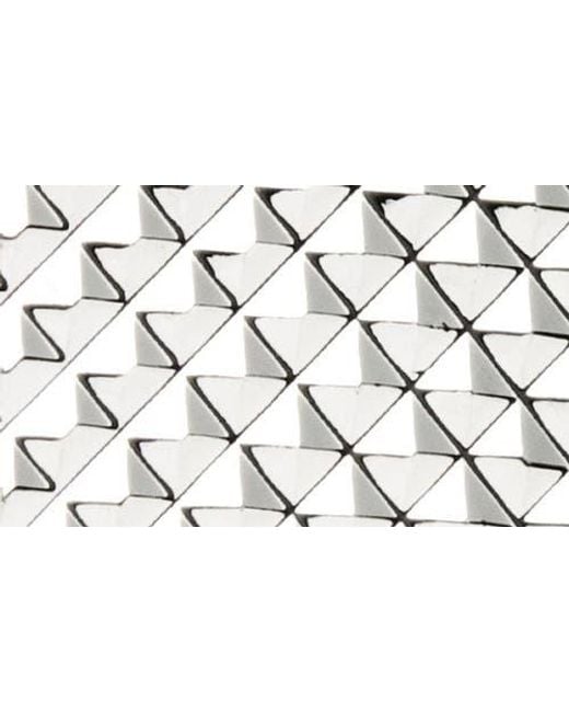 Cufflinks Inc. White Apex Square Cuff Links for men
