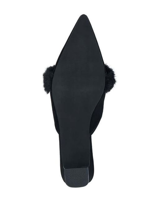Matisse Black Kellan Pointed Toe Mule