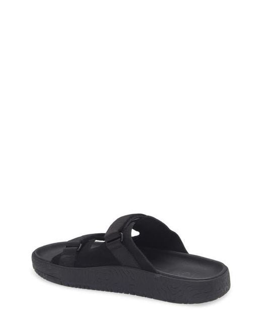 Veja Black Arpoador Slide Sandal for men