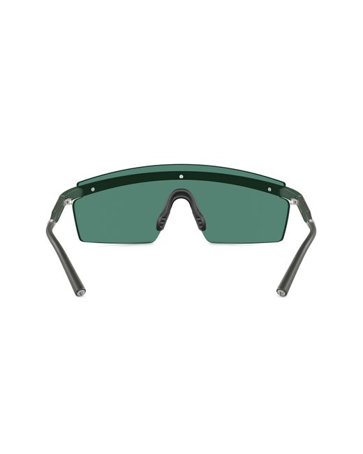 Oliver Peoples Green Roger Federer 135mm Shield Sunglasses for men