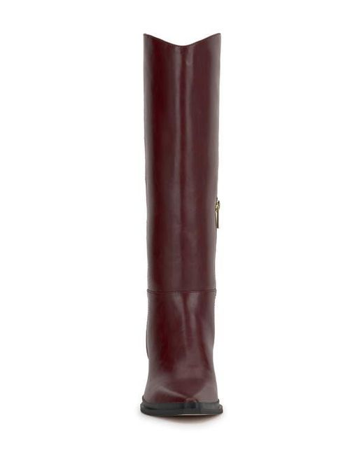 Jessica Simpson Red Hemmia Pointed Toe Knee High Boot