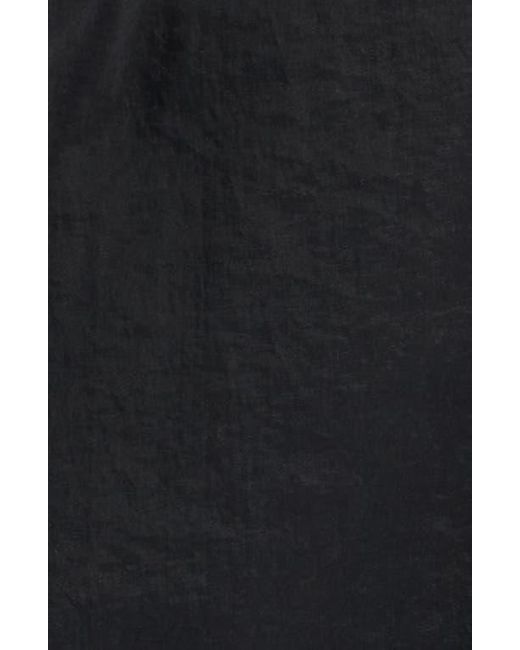 RIZORT Black Kore Drawstring Nylon Pants for men