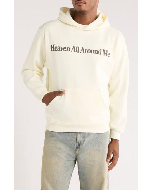 PacSun White Heaven Cotton Hoodie for men