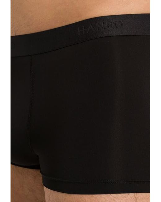 Hanro Black Micro Touch Boxer Brief for men