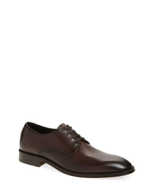 Boss Brown Derrek Plain Toe Derby for men