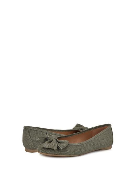 Nine West Green Veronika Ballet Flat