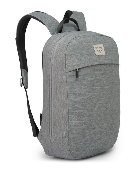 Osprey Gray Large Arcane Recycled Polyester Commuter Backpack for men